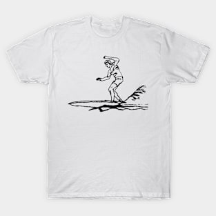 Surfer Sketch T-Shirt